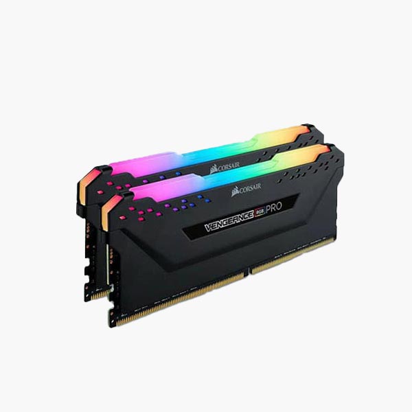 رم دسکتاپ کورسیر DDR4  مدل Vengeance RGB ظرفیت 64 گیگابایت دو کاناله 3600 مگاهرتز
